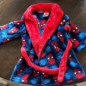 Kids Spider man bath robe